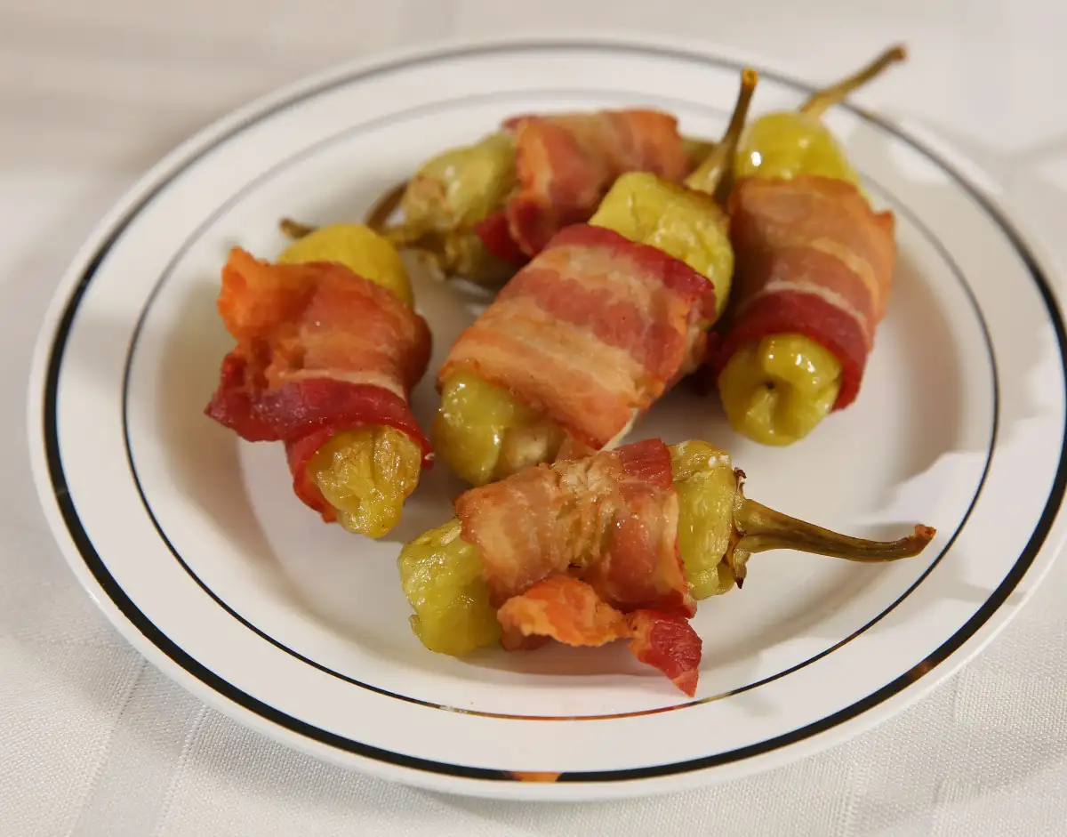 Soulmans bacon wrapped peppers