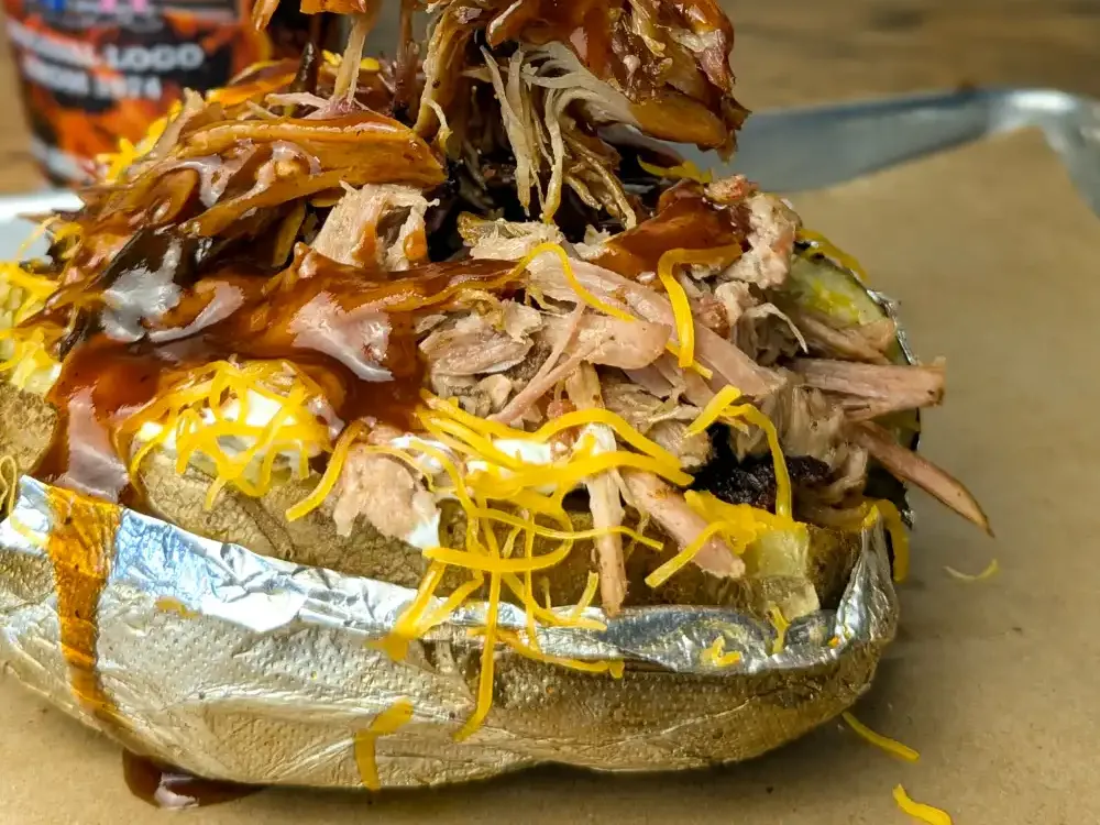 Soulmans loaded baked potato