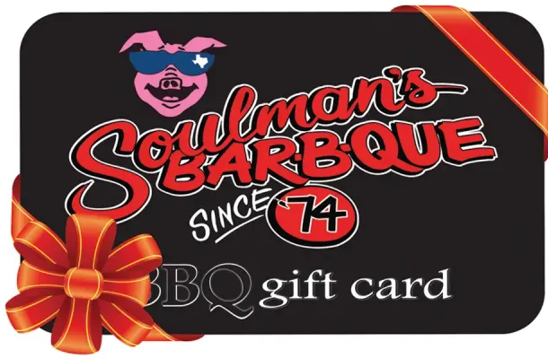 Soulmans gift card